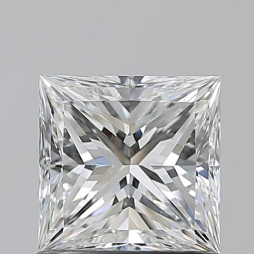 1.01 carat G-VS2 Natūralus Princess Deimantas (1)