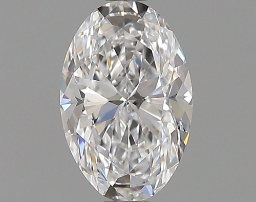 0.51 carat D-VVS1 Natūralus Oval Deimantas (1)