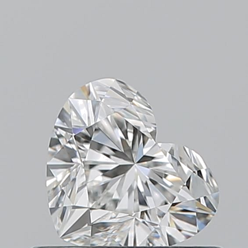 0.56 carat G-IF Natūralus Heart Deimantas (1)