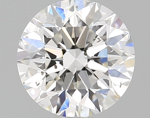 0.9 carat G-SI2 Very Good cut Natūralus Round Deimantas (1)