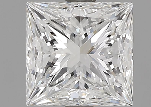 1.4 carat E-VVS1 Natūralus Princess Deimantas (1)