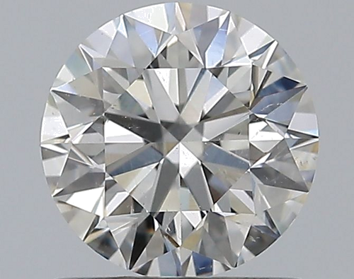 0.82 carat I-SI2 Excellent cut Natūralus Round Deimantas (1)