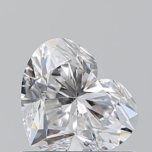 0.72 carat E-SI1 Natūralus Heart Deimantas (1)