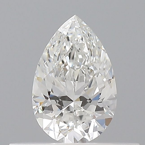 0.31 carat F-IF Natūralus Pear Deimantas (1)