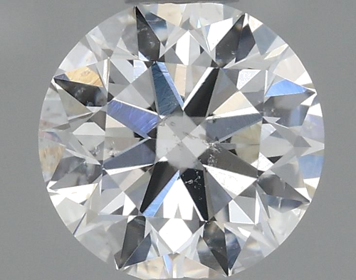 0.44 carat F-SI2 Excellent cut Natūralus Round Deimantas (1)