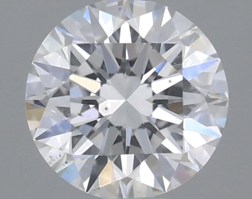 0.58 carat E-SI1 Excellent cut Natūralus Round Deimantas (1)