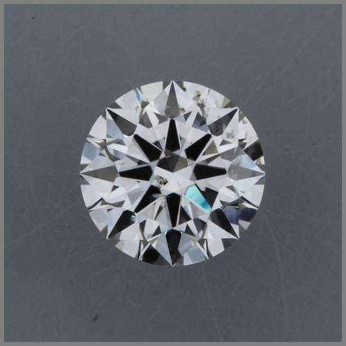 0.51 carat G-SI2 Excellent cut Natūralus Round Deimantas (1)