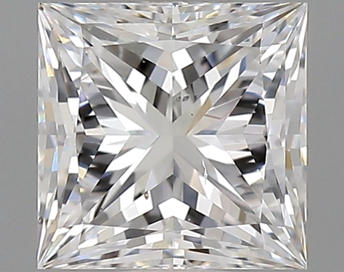 0.7 carat D-VS2 Natūralus Princess Deimantas (1)