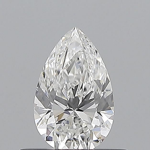 0.5 carat F-VS2 Natūralus Pear Deimantas (1)
