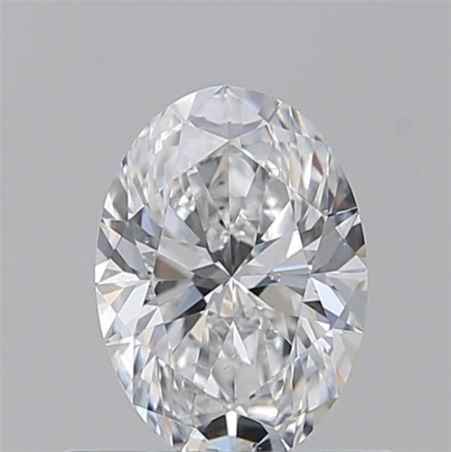 0.7 carat D-SI1 Natūralus Oval Deimantas (1)
