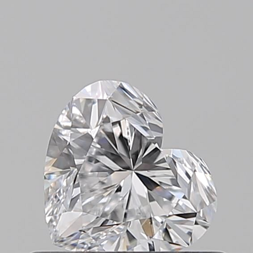0.51 carat D-VS1 Natūralus Heart Deimantas (1)
