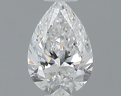 0.31 carat E-VVS1 Natūralus Pear Deimantas (1)