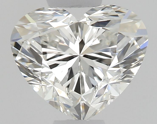 0.51 carat G-IF Natūralus Heart Deimantas (1)