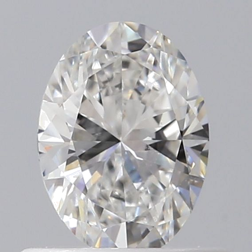 0.51 carat F-SI1 Natūralus Oval Deimantas (1)