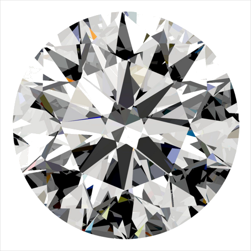 0.6 carat G-VS2 Excellent cut Natūralus Round Deimantas (1)