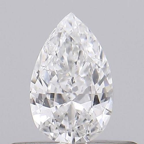 0.25 carat E-SI2 Natūralus Pear Deimantas (1)