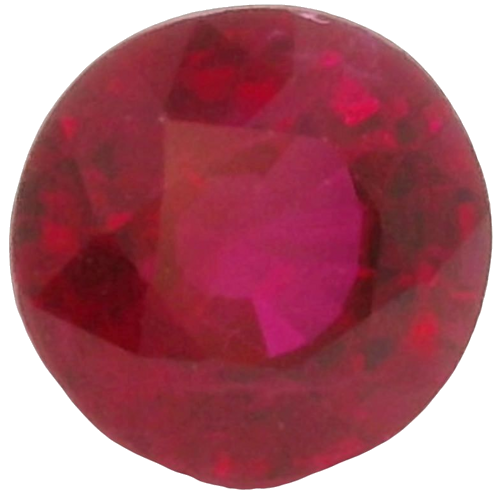 0.62 carat RED Round Rubinas (1)