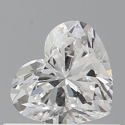 0.51 carat E-SI1 Natūralus Heart Deimantas (1)