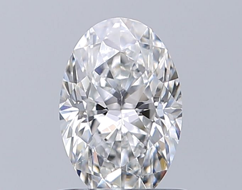 0.74 carat F-SI1 Natūralus Oval Deimantas (1)