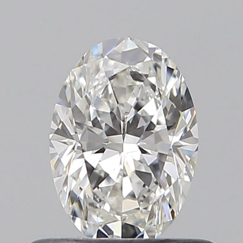 0.5 carat G-VS2 Natūralus Oval Deimantas (1)