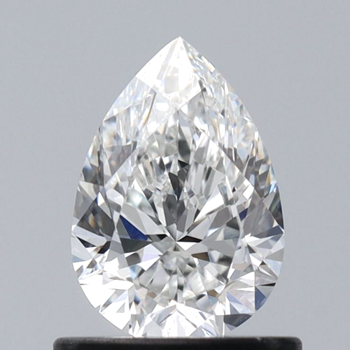 0.73 carat F-VS2 Natūralus Pear Deimantas (1)