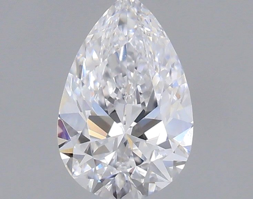 0.3 carat D-VS1 Natūralus Pear Deimantas (1)