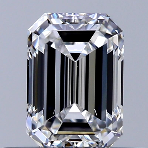 0.5 carat F-VS2 Natūralus Emerald Deimantas (1)