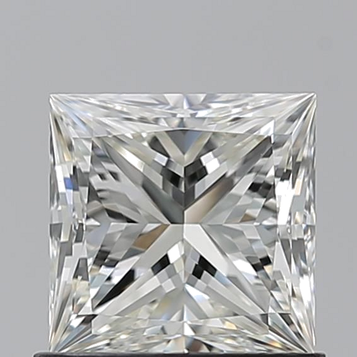 0.92 carat J-VVS2 Natūralus Princess Deimantas (1)