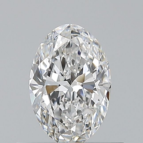 0.5 carat D-VVS1 Natūralus Oval Deimantas (1)