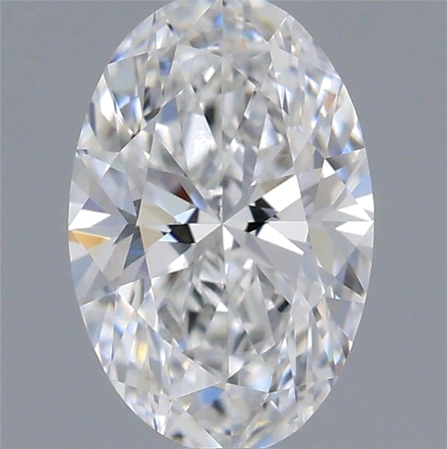0.42 carat E-VS1 Natūralus Oval Deimantas (1)