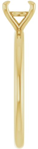 Sužadėtuvių Žiedas „Claw-Prong Solitaire“ 14k yellow gold Round 6mm (4)