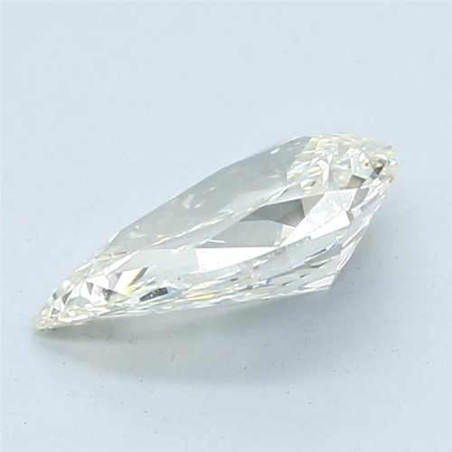 1.7 carat K-VS2 Natūralus Pear Deimantas (1)