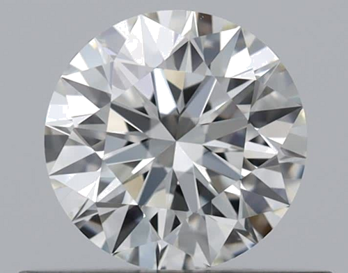 0.45 carat J-VVS1 Excellent cut Natūralus Round Deimantas (1)