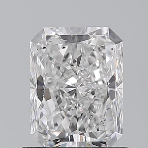 1.02 carat E-SI1 Natūralus Radiant Deimantas (1)