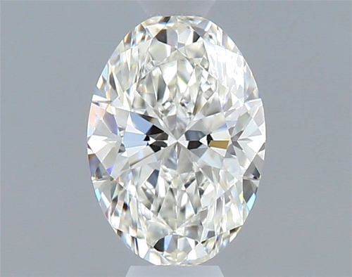 0.4 carat I-VVS1 Natūralus Oval Deimantas (1)