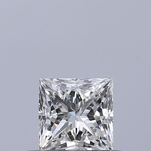 0.37 carat F-VVS1 Natūralus Princess Deimantas (1)