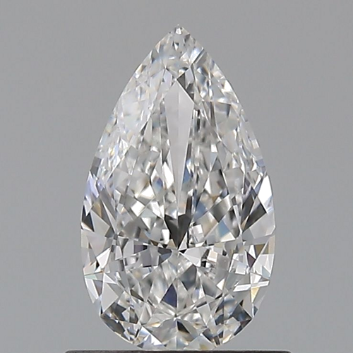 0.6 carat E-VVS1 Natūralus Pear Deimantas (1)