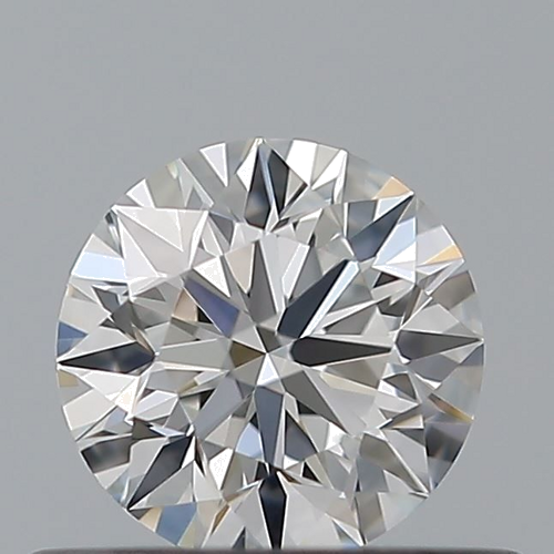 0.43 carat F-VVS1 Excellent cut Natūralus Round Deimantas (1)