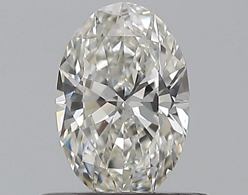 0.53 carat H-VVS2 Natūralus Oval Deimantas (1)
