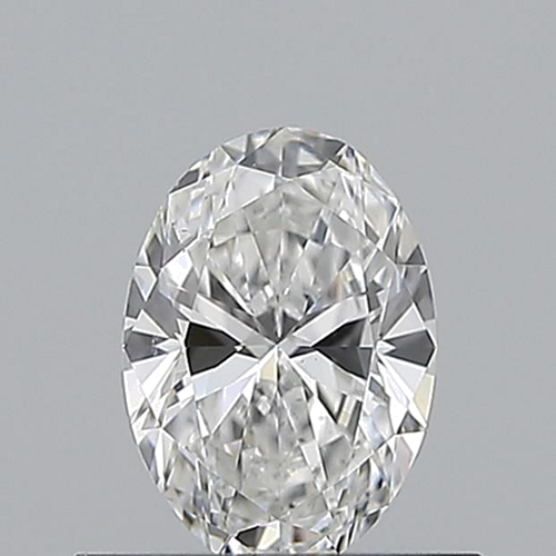 0.52 carat E-VS2 Natūralus Oval Deimantas (1)
