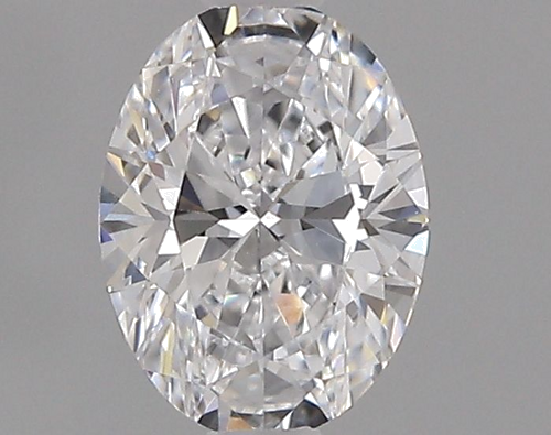 0.52 carat D-VVS2 Natūralus Oval Deimantas (1)
