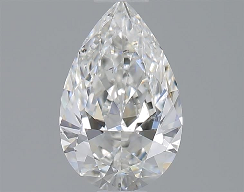 0.51 carat G-SI2 Natūralus Pear Deimantas (1)