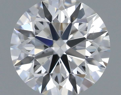 0.5 carat F-SI1 Excellent cut Natūralus Round Deimantas (1)