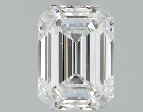 0.42 carat E-SI1 Natūralus Emerald Deimantas (1)