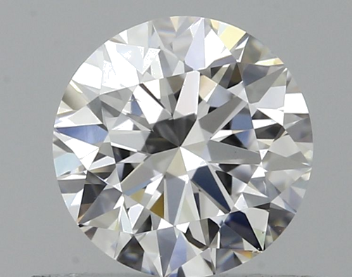 0.5 carat D-VS2 Very Good cut Natūralus Round Deimantas (1)