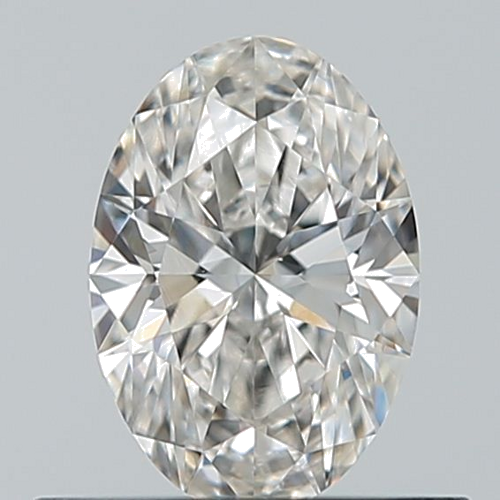0.5 carat H-VS1 Natūralus Oval Deimantas (1)