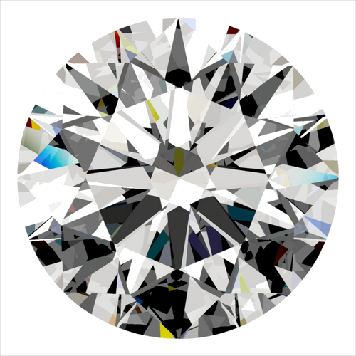 0.36 carat G-VS1 Excellent cut Natūralus Round Deimantas (1)