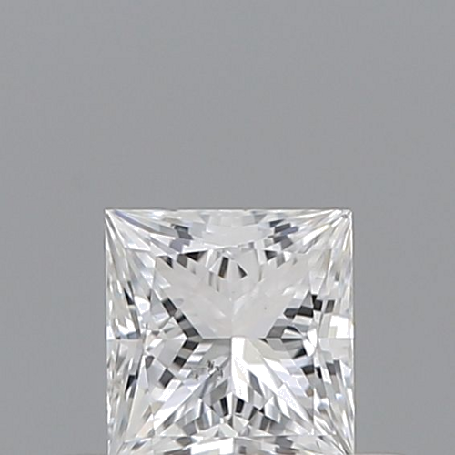 0.3 carat E-SI2 Natūralus Princess Deimantas (1)