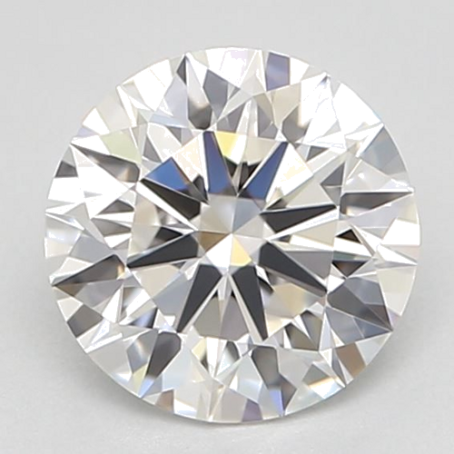 0.59 carat F-VVS1 Excellent cut Natūralus Round Deimantas (1)