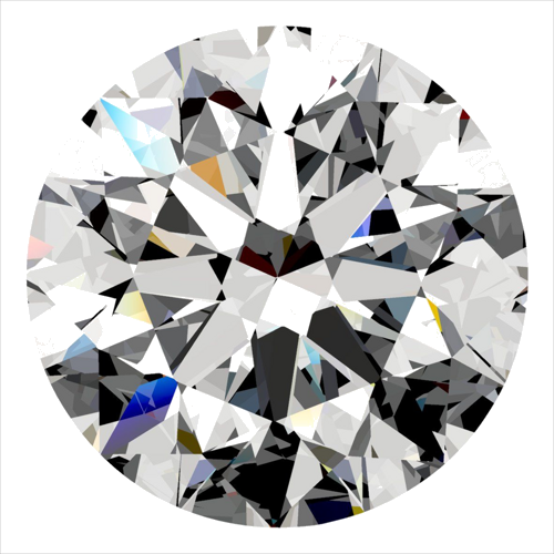 0.33 carat H-VVS2 Excellent cut Natūralus Round Deimantas (1)